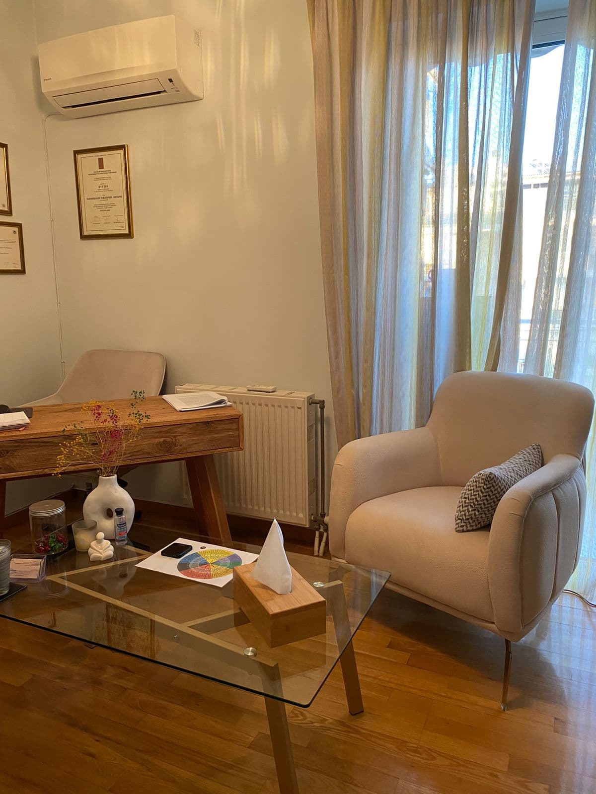 Ο χώρος ψυχοθεραπείας — Πολυθρόνα